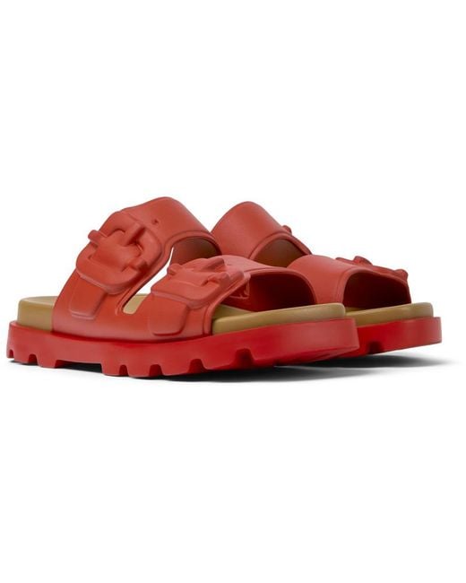 Camper Red Sandals