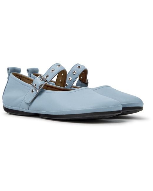 Camper Blue Ballerinas