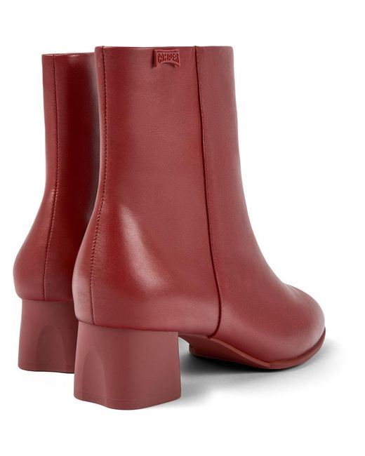 Camper Red Katie Booties