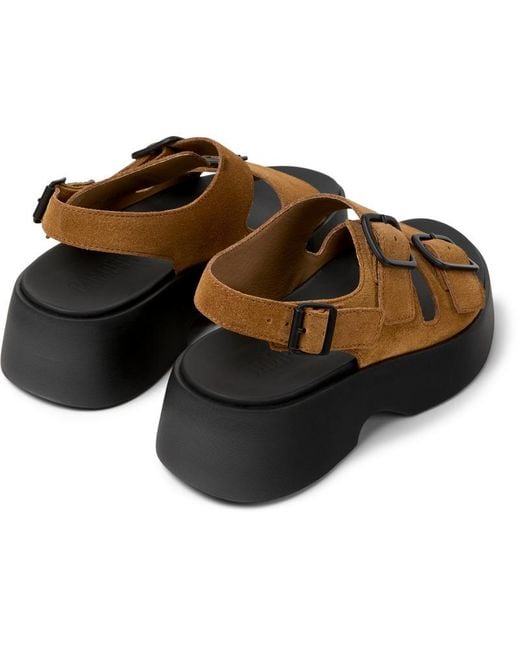 Camper Brown Sandals