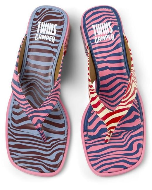 Camper Purple Sandals