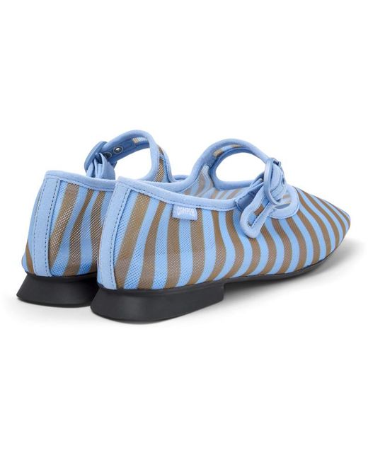Camper Blue Ballerinas