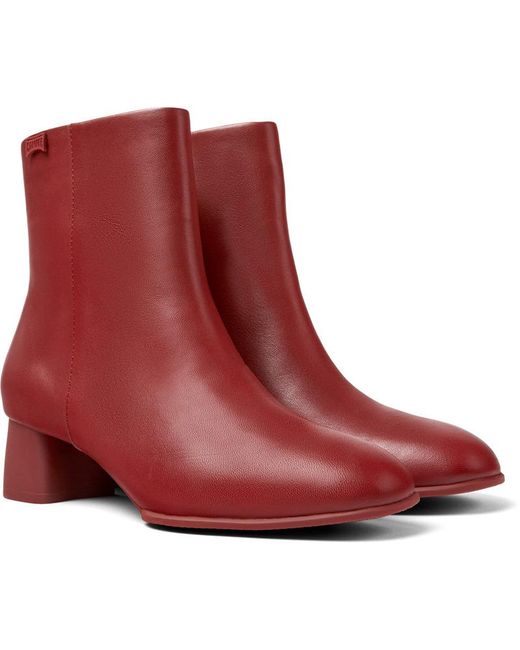 Camper Red Katie Booties