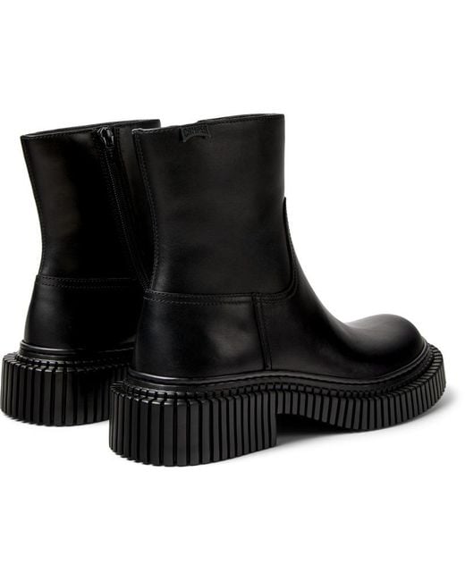Camper Black Ankle Boots