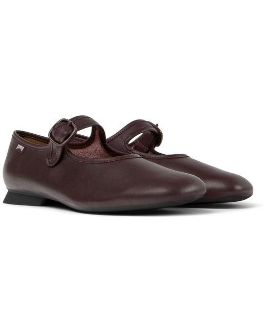Camper Brown Ballerinas