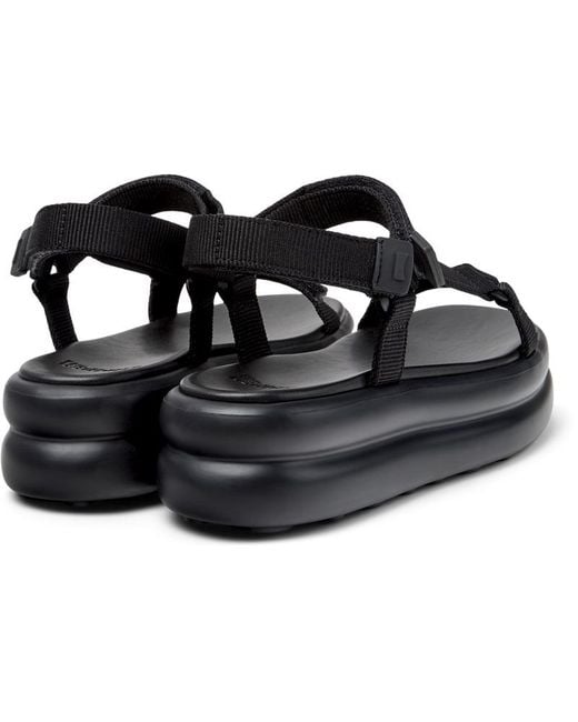 Camper Black Sandals