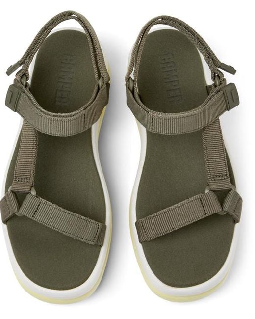 Camper Metallic Sandals