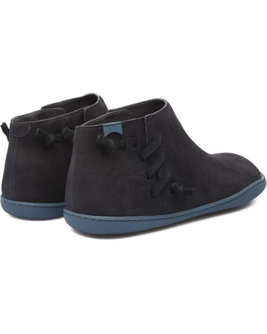 Camper Blue Boots