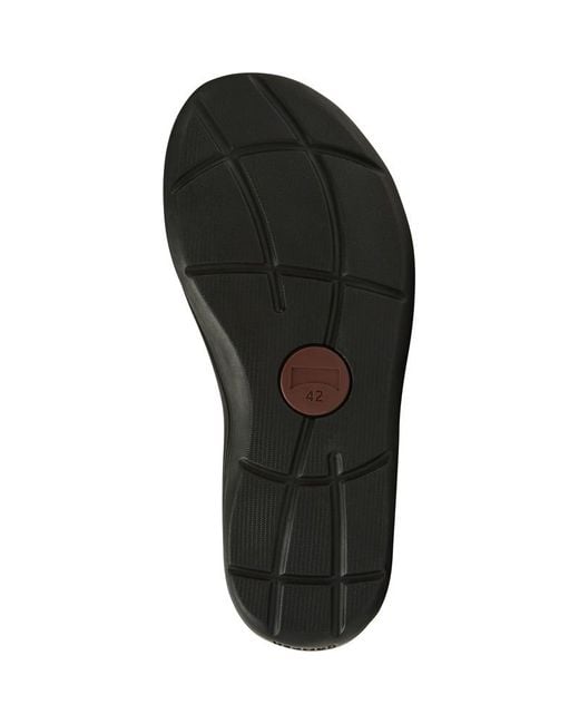 Camper Black And White Recycled Pet Sandals for men