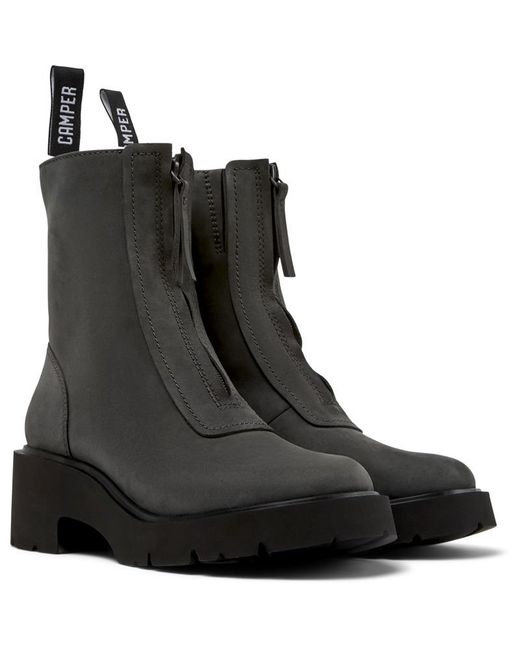 Camper Black Ankle Boots