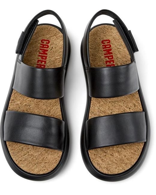 Camper Black Sandals