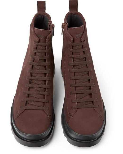 Camper Brown Ankle Boots