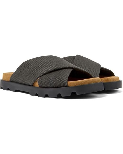 Camper Black Brutus Sandal