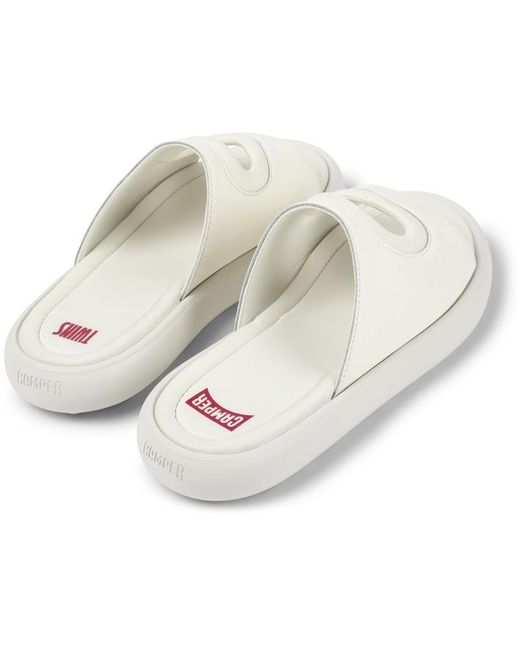 Camper White Sandals for men