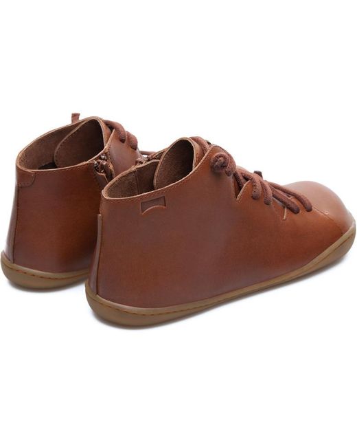 Camper Brown Ankle Boots