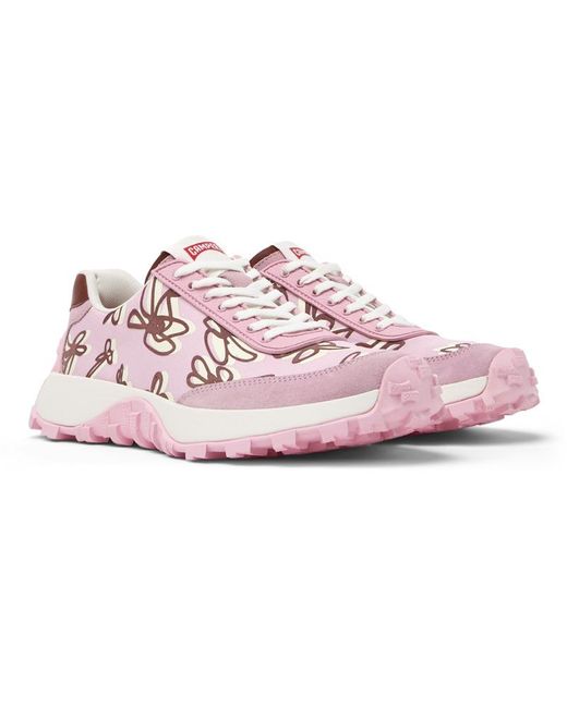 Camper Pink Drift Trail Sneaker