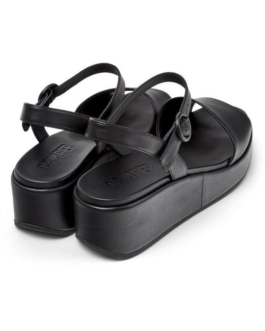 Camper Black Sandale