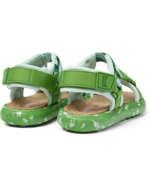 Camper Green Sandals
