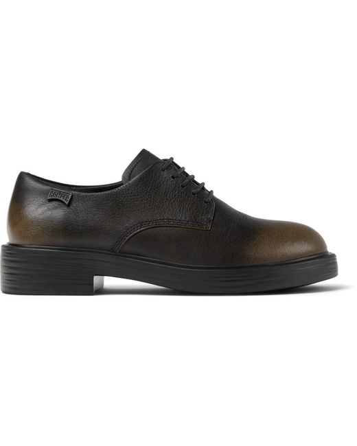 Camper Black Flache schuhe