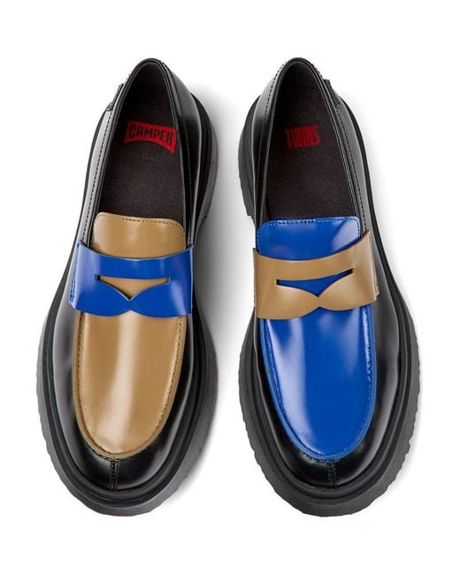 Camper Blue Formal Shoes for men