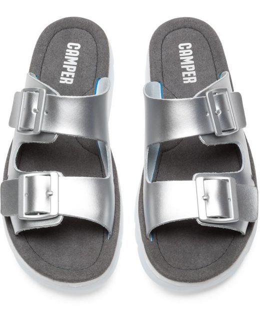Camper White Sandals