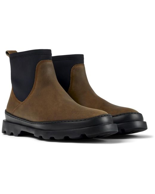 Camper Brown Ankle Boots