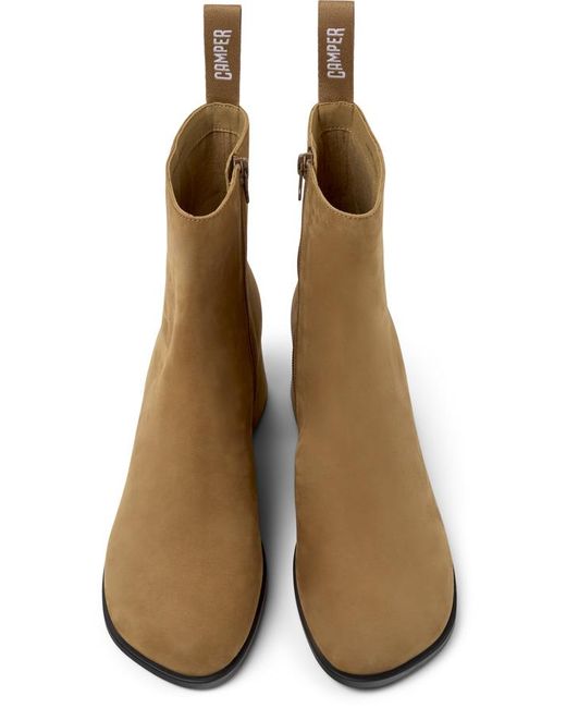 Camper Brown Ankle Boots