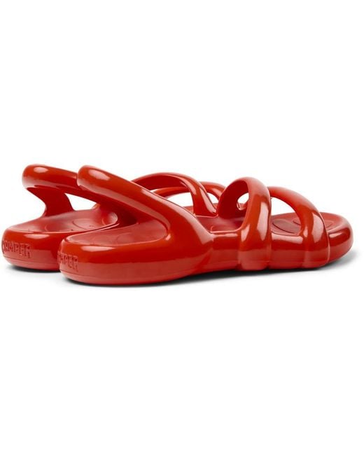 Camper Red Sandals