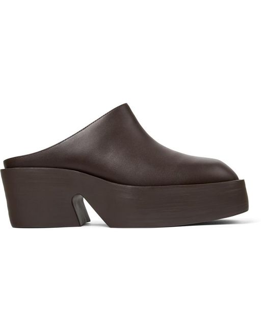 Camper Brown Billie Platform Clog