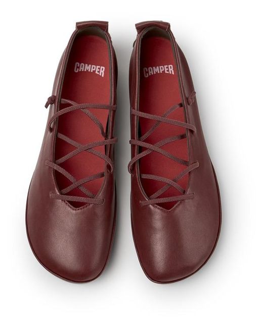 Camper Brown Ballerinas