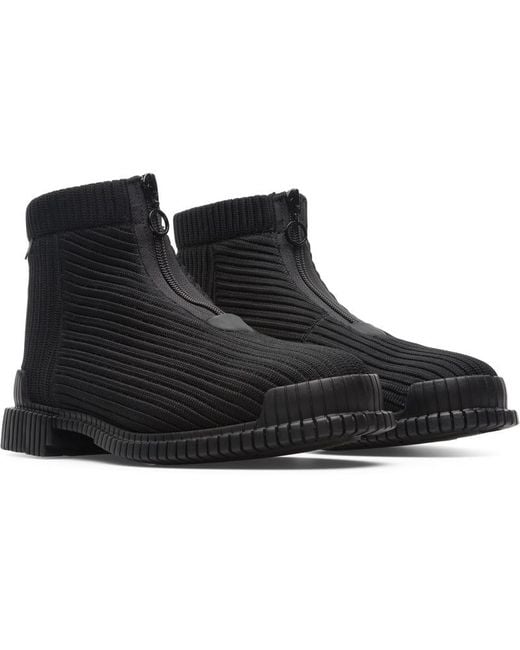 Camper Black Pix Boots