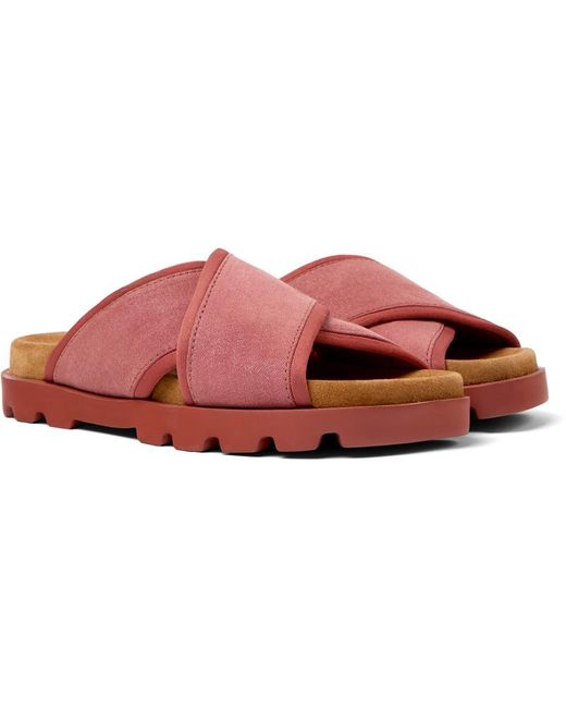 Camper Red Sandals