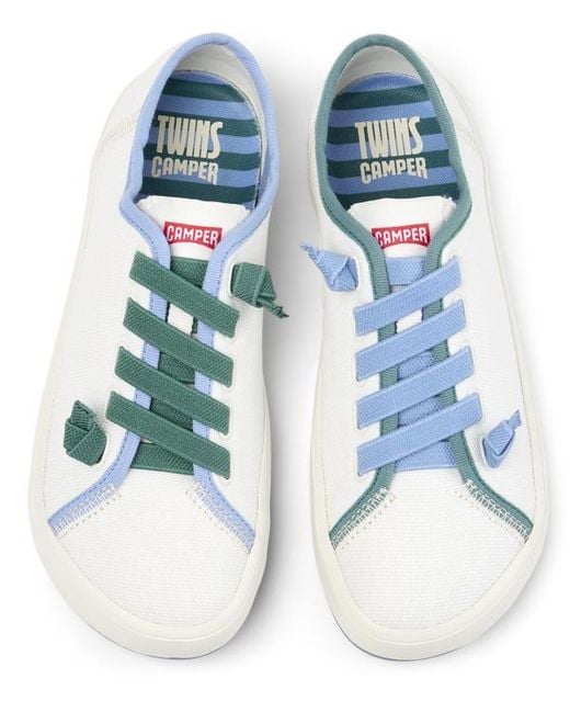 Camper White Twins
