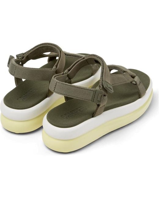 Camper Metallic Sandals