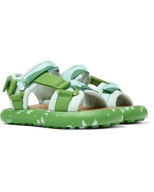 Camper Green Sandals