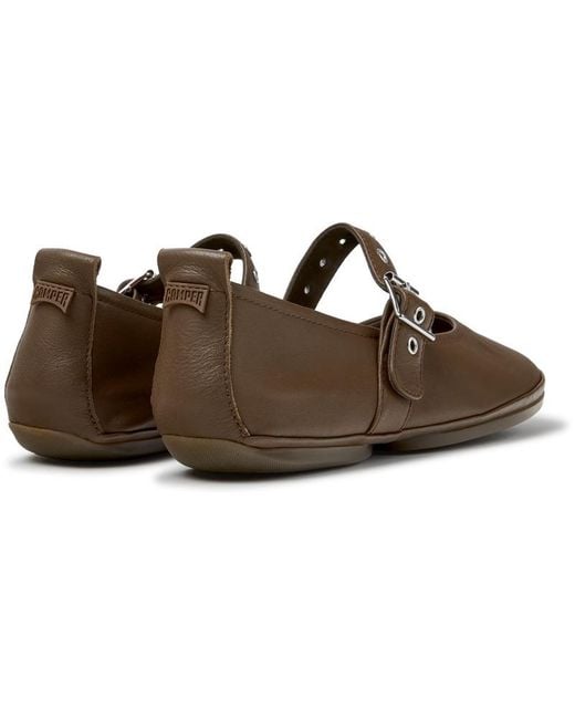 Camper Brown Ballerinas