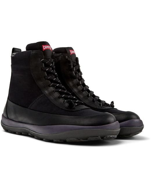 Camper Black Boots