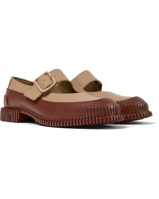 Mocassini Pix di Camper in Brown