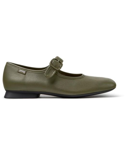 Camper Green Ballerinas
