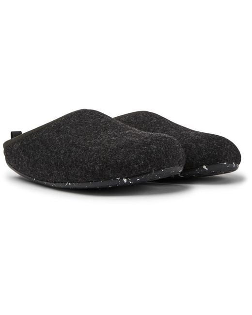 Camper Black Slippers for men