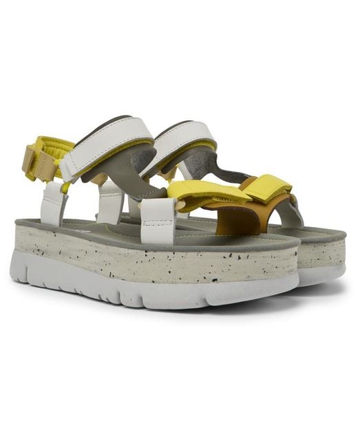 Camper Metallic Sandals