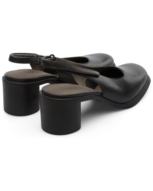 Camper Black Slingback