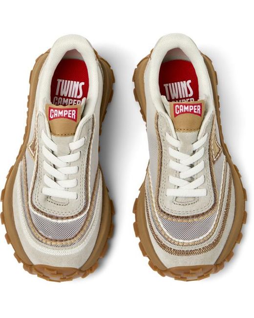 Camper White Twins