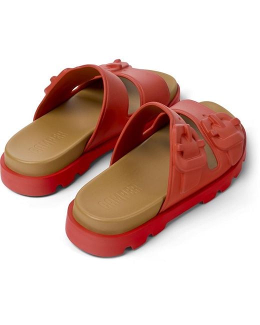 Camper Red Sandals