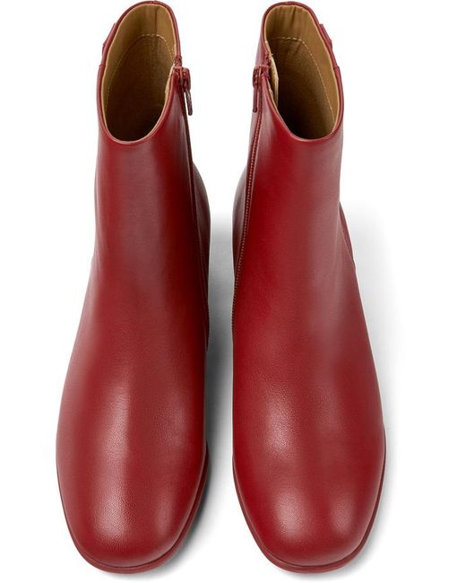 Camper Red Katie Booties