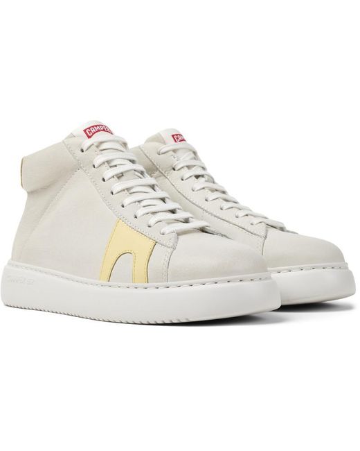 Camper White Ankle Boots
