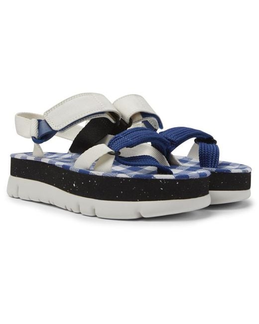 Camper Blue Sandals