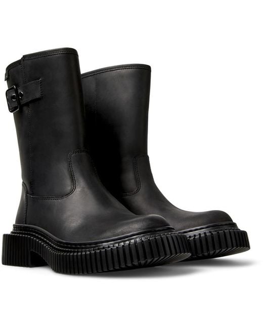 Camper Black Ankle Boots