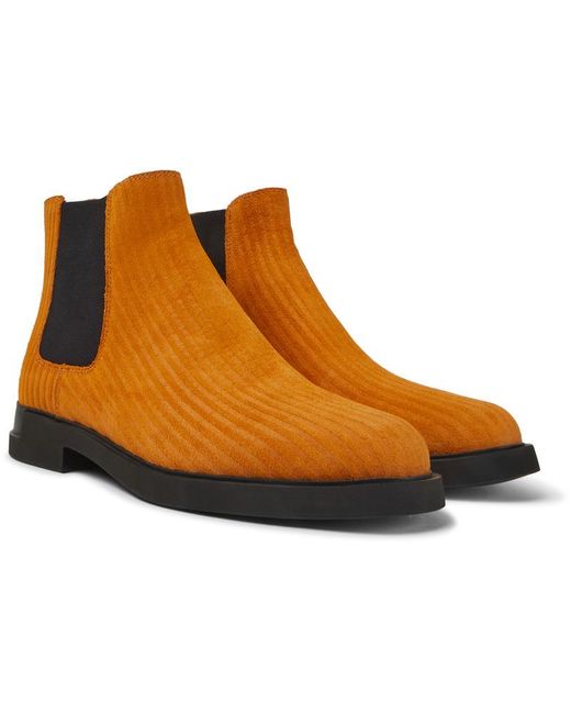 Camper Brown Ankle Boots