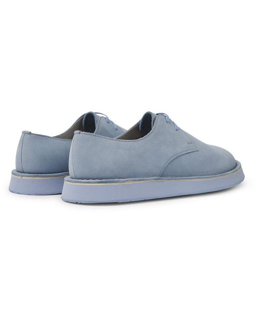 Camper Blue Leather Shoes for men